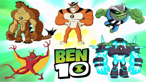 ben 10 reboot all aliens